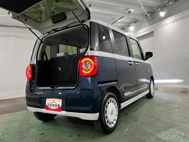 ムーヴキャンバスストライプスGターボ 走行7459キロ/LEDヘッドランプ1年保証距離無制限 走行距離7459キロ 純正マット サイドエアバッグ LEDヘッドランプ アイドリングストップ シートヒーター両側電動スライドドア オート格納式ドアミラー 電動パーキングブレーキ(埼玉県)の中古車
