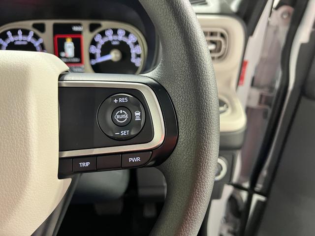 ムーヴキャンバスストライプスGターボ 走行7459キロ/LEDヘッドランプ1年保証距離無制限 走行距離7459キロ 純正マット サイドエアバッグ LEDヘッドランプ アイドリングストップ シートヒーター両側電動スライドドア オート格納式ドアミラー 電動パーキングブレーキ(埼玉県)の中古車