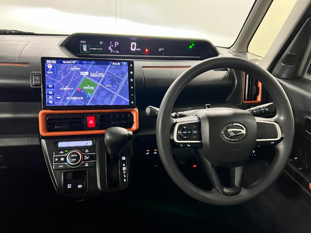 タント 中古車 ファンクロス　走行３７４１８キロ／４ＷＤ／ナビ／バックカメラ一年保証・走行距離無制限　フルセグナビ　Ｂｌｕｅｔｏｏｔｈ　バックカメラ　ドラレコ　クリアランスソナー　オートライト　ＬＥＤヘッドライト　シートヒーター
