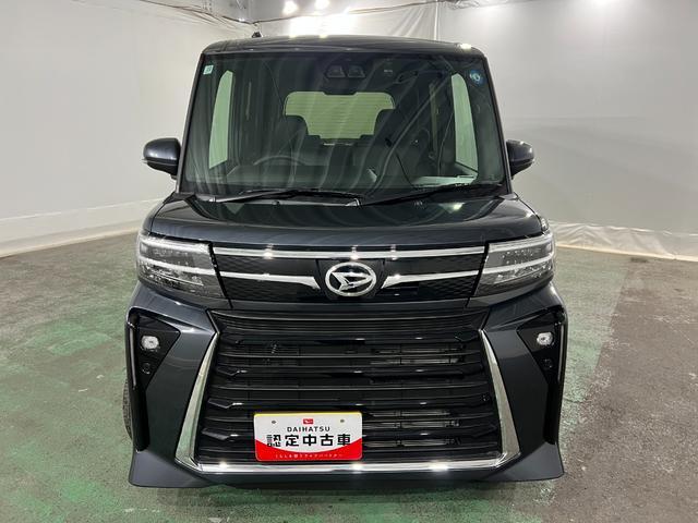 タント 中古車 カスタムＲＳ　走行４４９１キロ／９型ディスプレイＡ／ドラレコ１年保証・走行距離無制限　ディスプレイオーディオ　バックカメラ　サイドエアバック　クリアランスソナー　ＥＴＣ　オートライト　ＬＥＤヘッドライト　シートヒーター　両側電動スライドドア