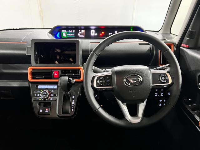 タント 中古車 ファンクロスターボリミテッド　走行１４４６８キロ／純正マット１年保証距離無制限　走行距離１４４６８キロ　サイドエアバッグ　ＬＥＤヘッドランプ　アイドリングストップ　シートヒーター　両側電動スライドドア　オート格納式ドアミラー　電動パーキングブレーキ