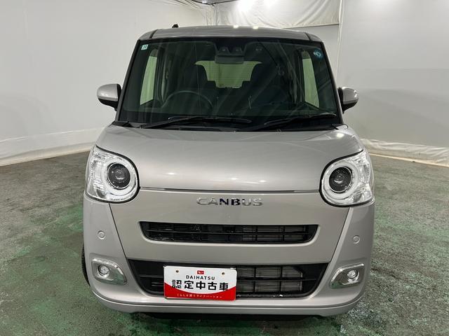 ムーヴキャンバス 中古車 セオリーＧ　走行１１０７８キロ／純正フルセグナビ／ドラレコ１年保証距離無制限　走行距離１１０７８キロ　純正フルセグナビ　バックカメラ　ドラレコ　純正マット　サイドエアバッグ　ＬＥＤヘッドランプ　アイドリングストップ　シートヒーター　両側電動スライドドア