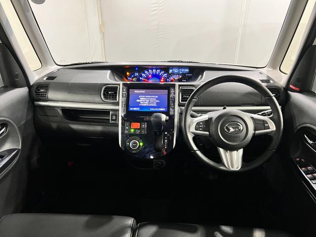 タントカスタムＲＳ　トップエディションＳＡIII　８型ナビ／マット１年保証距離無制限　走行距離８７３７９キロ　フルセグナビ　バックカメラ　ブルートゥース　助手席エアバック　ＬＥＤヘッドランプ　アイドリングストップ　シートヒーター　両側電動スライドドア（埼玉県）の中古車