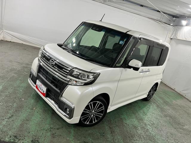 タントカスタムＲＳ　トップエディションＳＡIII　８型ナビ／マット１年保証距離無制限　走行距離８７３７９キロ　フルセグナビ　バックカメラ　ブルートゥース　助手席エアバック　ＬＥＤヘッドランプ　アイドリングストップ　シートヒーター　両側電動スライドドア（埼玉県）の中古車