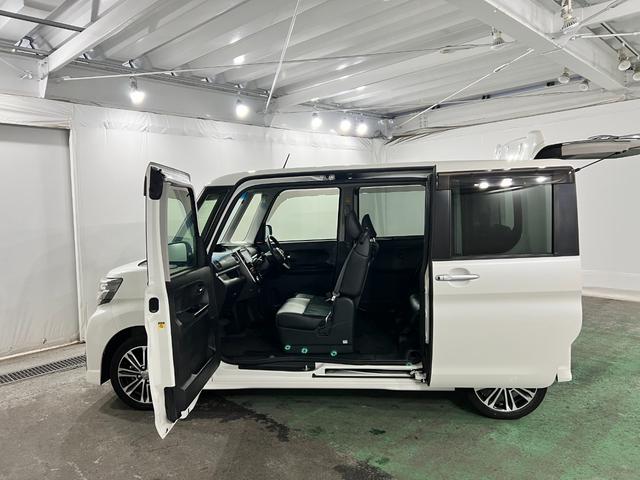 タントカスタムＲＳ　トップエディションＳＡIII　８型ナビ／マット１年保証距離無制限　走行距離８７３７９キロ　フルセグナビ　バックカメラ　ブルートゥース　助手席エアバック　ＬＥＤヘッドランプ　アイドリングストップ　シートヒーター　両側電動スライドドア（埼玉県）の中古車
