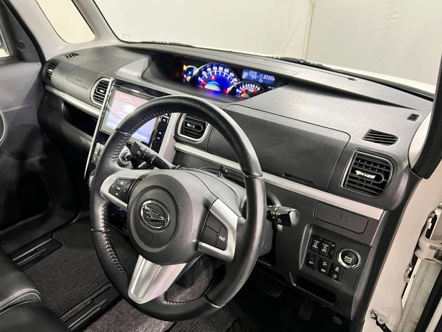 タントカスタムＲＳ　トップエディションＳＡIII　８型ナビ／マット１年保証距離無制限　走行距離８７３７９キロ　フルセグナビ　バックカメラ　ブルートゥース　助手席エアバック　ＬＥＤヘッドランプ　アイドリングストップ　シートヒーター　両側電動スライドドア（埼玉県）の中古車