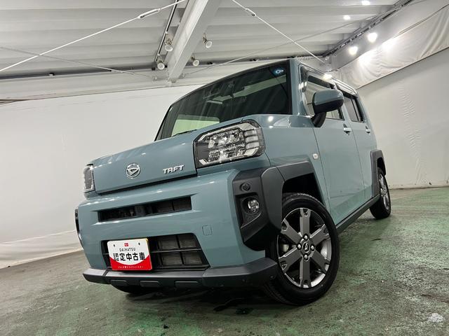 タフトGターボ 走行13734キロ/純正9インチナビ/ドラレコ1年保証距離無制限 走行距離13734キロ 純正フルセグナビ バックカメラ ドラレコ 純正マット サイドエアバッグ LEDヘッドランプ アイドリングストップ シートヒーター オート格納式ドアミラー(埼玉県)の中古車