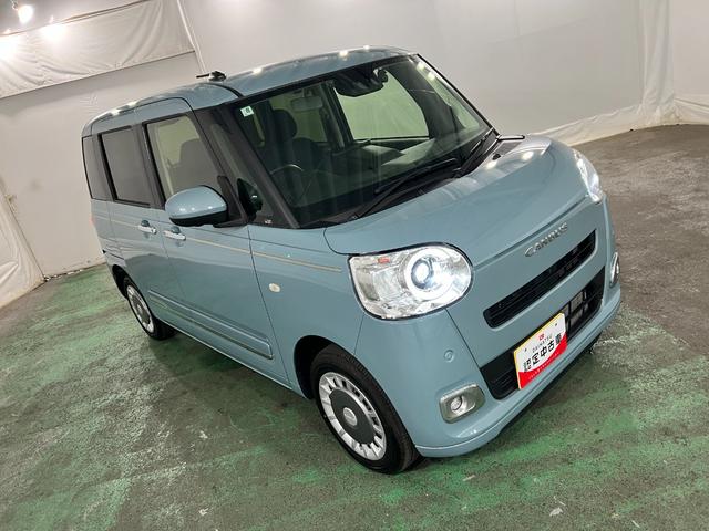 ムーヴキャンバスセオリーGターボ 走行12701キロ/純正9型DA/ドラレコ1年保証距離無制限 走行距離12701キロ 純正ディスプレイオーディオ パノラマモニター ドラレコ 純正マット サイドエアバッグ LEDヘッドランプ アイドリングストップ シートヒーター(埼玉県)の中古車