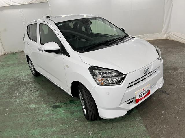 ミライースＸ　ＳＡIII　走行５８９７キロ／ＬＥＤヘッドランプ／マット１年保証距離無制限　走行距離５８９７キロ　純正マット　助手席エアバッグ　クリアランスソナー　オートライト　ＬＥＤヘッドランプ　アイドリングストップ　キーレスエントリー　スマートアシスト３（埼玉県）の中古車