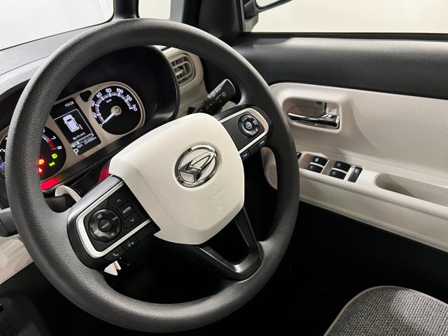 ムーヴキャンバスストライプスＧターボ　走行２５４０８キロ／ＬＥＤヘッドランプ１年保証距離無制限　走行距離２５４０８キロ　純正マット　サイドエアバッグ　ＬＥＤヘッドランプ　アイドリングストップ　シートヒーター　両側電動スライドドア　オート格納式ドアミラー　電動パーキングブレーキ（埼玉県）の中古車