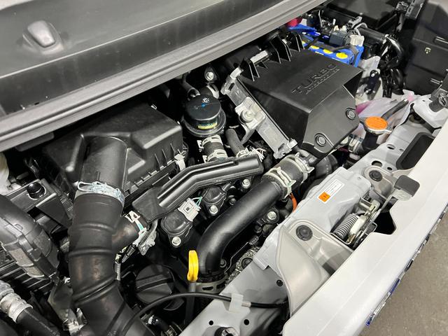 ムーヴキャンバスストライプスＧターボ　走行２５４０８キロ／ＬＥＤヘッドランプ１年保証距離無制限　走行距離２５４０８キロ　純正マット　サイドエアバッグ　ＬＥＤヘッドランプ　アイドリングストップ　シートヒーター　両側電動スライドドア　オート格納式ドアミラー　電動パーキングブレーキ（埼玉県）の中古車