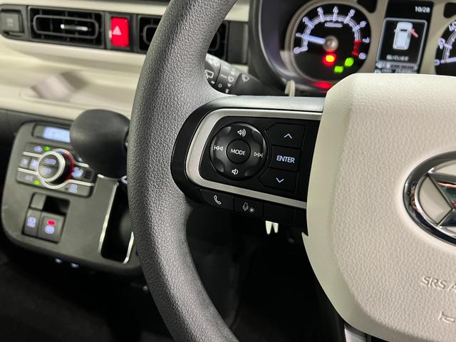 ムーヴキャンバスストライプスＧターボ　走行２５４０８キロ／ＬＥＤヘッドランプ１年保証距離無制限　走行距離２５４０８キロ　純正マット　サイドエアバッグ　ＬＥＤヘッドランプ　アイドリングストップ　シートヒーター　両側電動スライドドア　オート格納式ドアミラー　電動パーキングブレーキ（埼玉県）の中古車