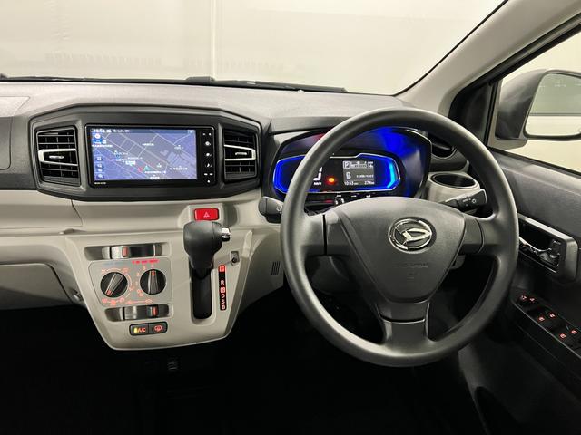 ミライースX SAIII 走行274キロ/純正フルセグナビ/純正マット1年保証距離無制限 走行距離274キロ 純正フルセグナビ ブルートゥース 純正マット クリアランスソナー オートライト LEDヘッドランプ アイドリングストップ 電動格納式ドアミラー(埼玉県)の中古車