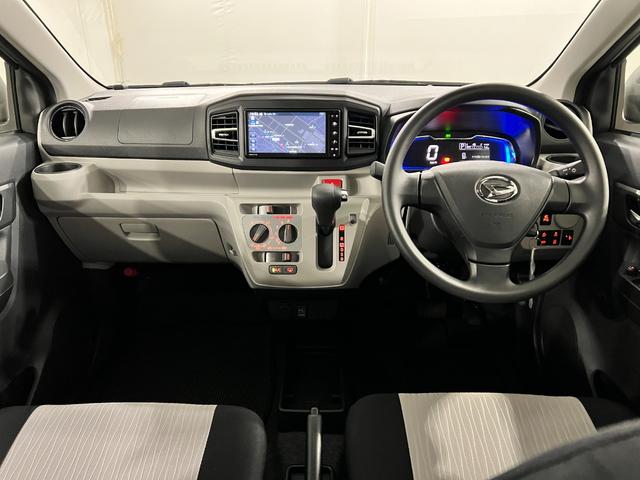 ミライースX SAIII 走行274キロ/純正フルセグナビ/純正マット1年保証距離無制限 走行距離274キロ 純正フルセグナビ ブルートゥース 純正マット クリアランスソナー オートライト LEDヘッドランプ アイドリングストップ 電動格納式ドアミラー(埼玉県)の中古車