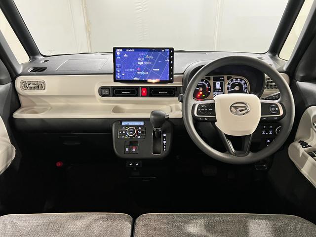 ムーヴキャンバスストライプスＧターボ　車検整備付／走行１２０５９キロ１年保証距離無制限　走行距離１２０５９キロ　純正フルセグナビ　バックカメラ　ドラレコ　純正マット　サイドエアバッグ　ＬＥＤヘッドランプ　アイドリングストップ　シートヒーター　両側電動スライドドア（埼玉県）の中古車