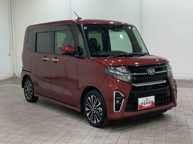 タントカスタムＲＳサポカーＳワイド適合　ミラクルオープンドア　両側オートスライドドア　パノラマモニター対応　電動パーキングブレーキ　ステアリングスイッチ　シートヒーター　オートエアコン　コーナーセンサー　キーフリー（神奈川県）の中古車