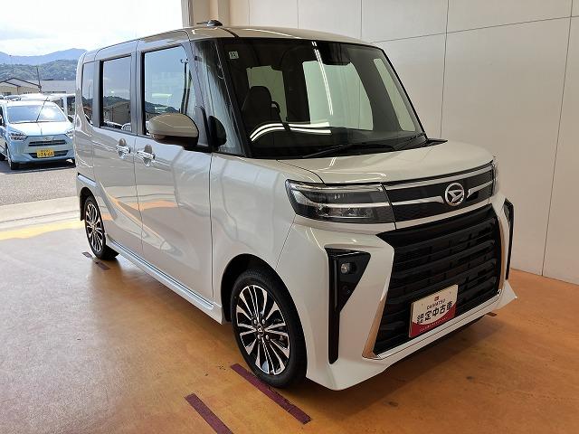 タントカスタムＲＳサポカーＳワイド適合　ミラクルオープンドア　両側オートスライドドア　電動パーキングブレーキ　ステアリングスイッチ　シートヒーター　オートエアコン　コーナーセンサー　キーフリー（神奈川県）の中古車