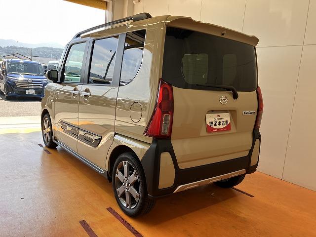 タントファンクロスターボ　ｅｃｏ　ＩＤＬＥ非装着車サポカーＳワイド適合　ミラクルオープンドア　両側オートスライドドア　電動パーキングブレーキ　ステアリングスイッチ　シートヒーター　コーナーセンサー　Ｐスタート　キーフリー（神奈川県）の中古車