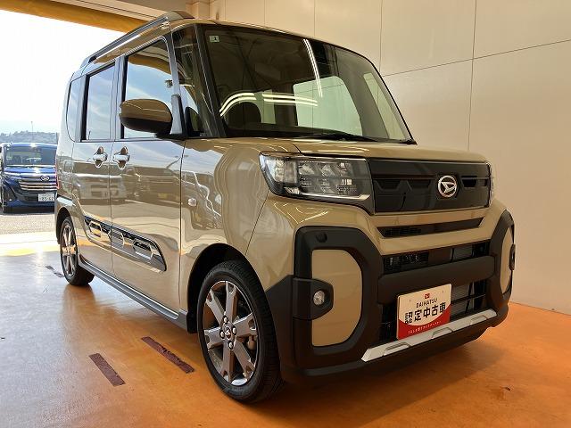 タントファンクロスターボ　ｅｃｏ　ＩＤＬＥ非装着車サポカーＳワイド適合　ミラクルオープンドア　両側オートスライドドア　電動パーキングブレーキ　ステアリングスイッチ　シートヒーター　コーナーセンサー　Ｐスタート　キーフリー（神奈川県）の中古車