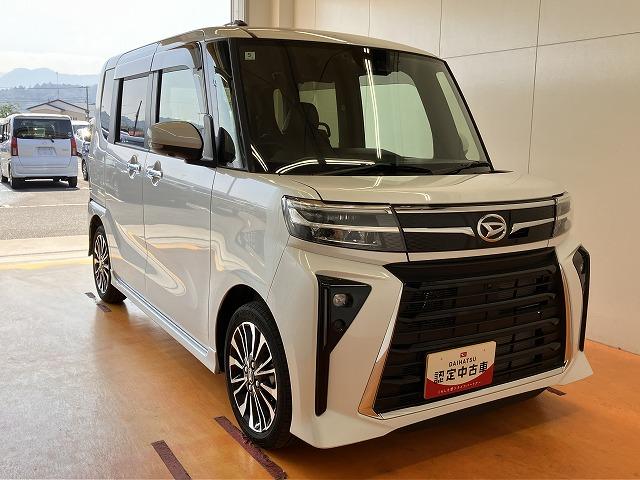タントカスタムＲＳサポカーＳワイド適合　ミラクルオープンドア　パノラマモニター対応　両側オートスライドドア　ＵＳＢ接続端子　ＥＴＣ　ドラレコ　ステアリングスイッチ　シートヒーター　電動パーキングブレーキ　キーフリー（神奈川県）の中古車