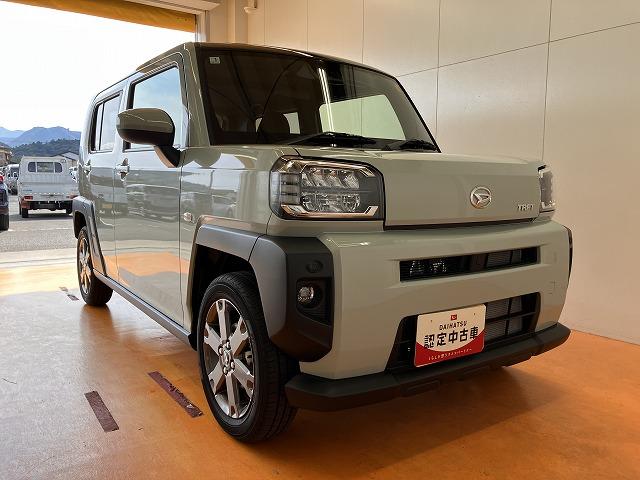 タフトＧターボサポカーＳワイド適合　スカイフィールトップ　Ｂカメラ　電動パーキングブレーキ　全車速追従機能付ＡＣＣ　ステアリングスイッチ　シートヒーター　ＵＳＢ接続端子　Ｐスタート　コーナーセンサー　キーフリー（神奈川県）の中古車