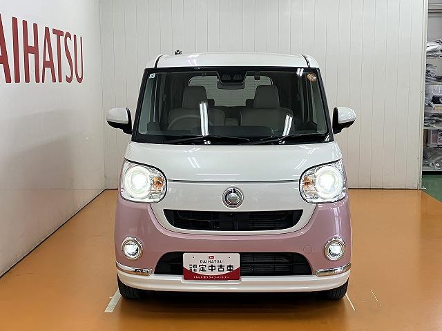 ムーヴキャンバスＧメイクアップＶＳ　ＳＡIII４ＷＤ　サポカーＳワイド適合　ドラレコ　パノラマモニター対応　両側オートスライドドア　ステアリングスイッチ　ＵＳＢ接続端子　Ｐスタート　運転席シートヒーター　オートハイビーム　ＥＴＣ　置きラクボックス（神奈川県）の中古車