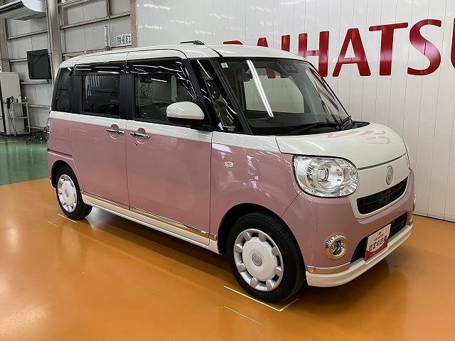 ムーヴキャンバスＧメイクアップＶＳ　ＳＡIII４ＷＤ　サポカーＳワイド適合　ドラレコ　パノラマモニター対応　両側オートスライドドア　ステアリングスイッチ　ＵＳＢ接続端子　Ｐスタート　運転席シートヒーター　オートハイビーム　ＥＴＣ　置きラクボックス（神奈川県）の中古車
