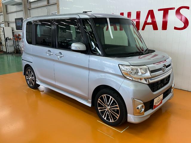 タントカスタムRS トップエディションSAスマアシ ミラクルオープンドア Bカメラ 両側オートスライドドア 後席モニター ステアリングスイッチ USB接続端子 Pスタート アイドリングストップ ETC 電動格納ミラー キーフリー(神奈川県)の中古車