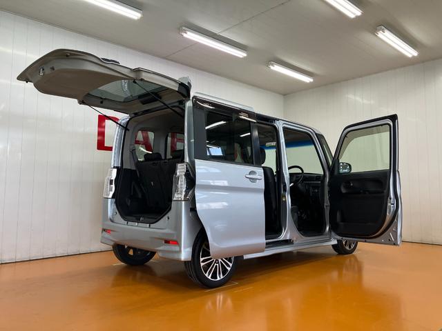 タントカスタムRS トップエディションSAスマアシ ミラクルオープンドア Bカメラ 両側オートスライドドア 後席モニター ステアリングスイッチ USB接続端子 Pスタート アイドリングストップ ETC 電動格納ミラー キーフリー(神奈川県)の中古車