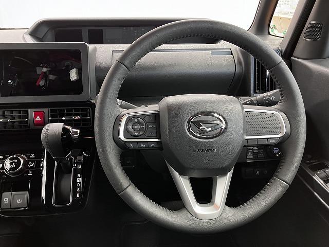 タントカスタムＲＳサポカーＳワイド適合　ミラクルオープンドア　パノラマモニター対応　両側オートスライドドア　電動パーキングブレーキ　ステアリングスイッチ　シートヒーター　オートエアコン　コーナーセンサー　キーフリー（神奈川県）の中古車