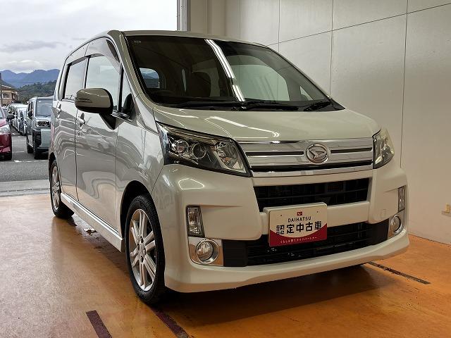 ムーヴカスタム　ＲＳ　ＳＡスマアシ　Ｂカメラ　Ｐスタート　エコアイドル　横滑り防止機能　誤発進抑制機能　ＭＯＭＯ製ステアリングホイール　オートエアコン　電動格納ミラー　キーフリー（神奈川県）の中古車