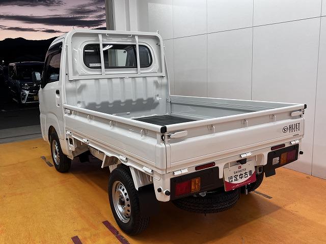 ハイゼットトラックスタンダード4WD サポカーSワイド適合 三方開 ゴムマット ラジオ エアコン 光軸調整ダイヤル コーナーセンサー アイドリングストップ 横滑り防止機能 誤発進抑制機能 アクセサリーソケット(神奈川県)の中古車