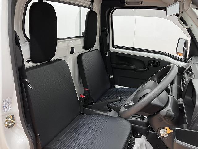 ハイゼットトラックスタンダード4WD サポカーSワイド適合 三方開 ゴムマット ラジオ エアコン 光軸調整ダイヤル コーナーセンサー アイドリングストップ 横滑り防止機能 誤発進抑制機能 アクセサリーソケット(神奈川県)の中古車