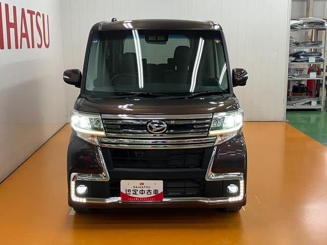 タントカスタムＲＳ　トップエディションＳＡIIIサポカーＳワイド適合　ミラクルオープンドア　両側オートスライドドア　ステアリングスイッチ　ＵＳＢ接続端子　Ｐスタート　運転席シートヒーター　オートハイビーム　ＥＴＣ　キーフリー（神奈川県）の中古車