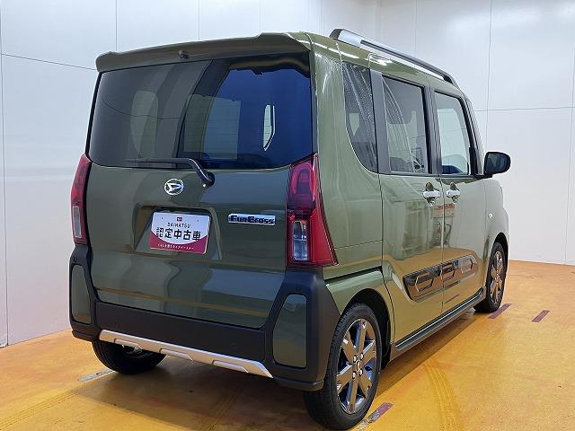 タントファンクロスターボサポカーSワイド適合 ミラクルオープンドア 両側オートスライドドア 電動パーキングブレーキ ステアリングスイッチ シートヒーター コーナーセンサー Pスタート キーフリー(神奈川県)の中古車