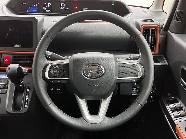 タントファンクロスターボサポカーSワイド適合 ミラクルオープンドア 両側オートスライドドア 電動パーキングブレーキ ステアリングスイッチ シートヒーター コーナーセンサー Pスタート キーフリー(神奈川県)の中古車