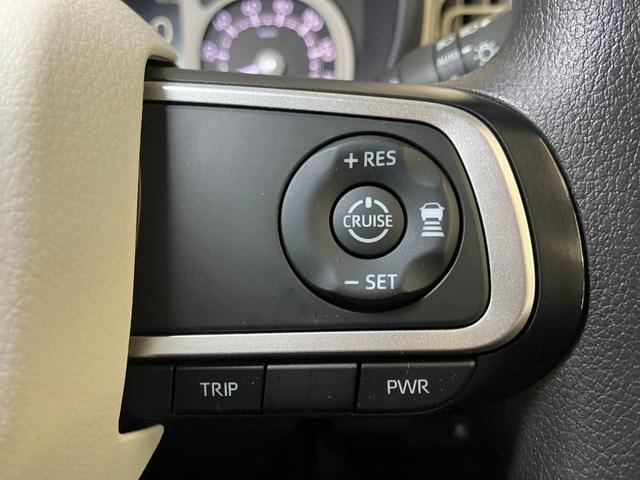 ムーヴキャンバスストライプスGターボサポカーSワイド適合 ドラレコ パノラマモニター対応 USB接続端子 電動パーキングブレーキ シートヒーター 両側オートスライドドア Pスタート 全車速追従機能付ACC ホッとカップホルダー(神奈川県)の中古車