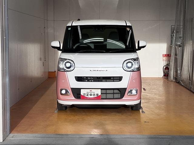 ムーヴキャンバスストライプスGターボサポカーSワイド適合 パノラマモニター対応 USB接続端子 電動パーキングブレーキ シートヒーター 両側オートスライドドア Pスタート 全車速追従機能付ACC ポータブル充電器 キーフリー(神奈川県)の中古車