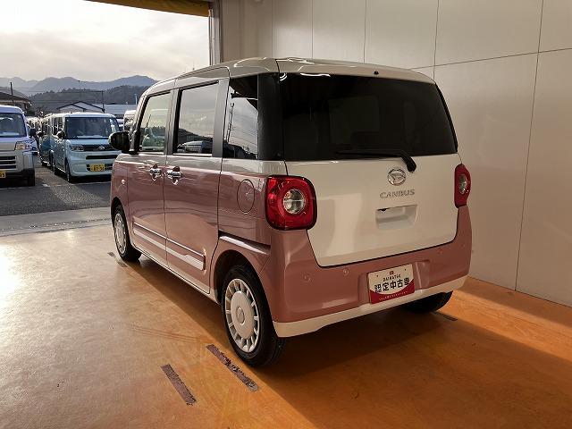 ムーヴキャンバスストライプスGターボサポカーSワイド適合 パノラマモニター対応 USB接続端子 電動パーキングブレーキ シートヒーター 両側オートスライドドア Pスタート 全車速追従機能付ACC ポータブル充電器 キーフリー(神奈川県)の中古車