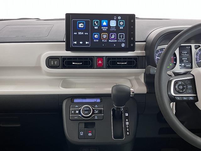 ムーヴキャンバスストライプスGターボサポカーSワイド適合 パノラマモニター対応 USB接続端子 電動パーキングブレーキ シートヒーター 両側オートスライドドア Pスタート 全車速追従機能付ACC ポータブル充電器 キーフリー(神奈川県)の中古車