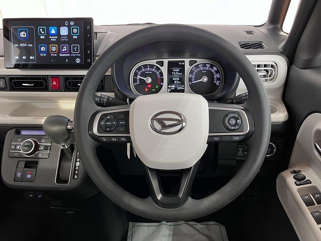 ムーヴキャンバスストライプスGターボサポカーSワイド適合 パノラマモニター対応 USB接続端子 電動パーキングブレーキ シートヒーター 両側オートスライドドア Pスタート 全車速追従機能付ACC ポータブル充電器 キーフリー(神奈川県)の中古車