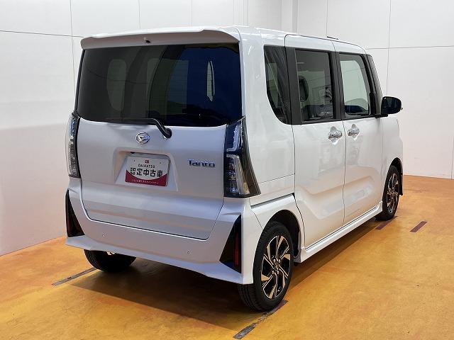 タントカスタムＸサポカーＳワイド適合　ミラクルオープンドア　両側オートスライドドア　電動パーキングブレーキ　Ｐスタート　コーナーセンサー　シートヒーター　ステアリングスイッチ　Ｂカメラ　キーフリー（神奈川県）の中古車