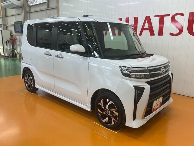 タントカスタムXサポカーSワイド適合 ミラクルオープンドア 両側オートスライドドア 電動パーキングブレーキ Pスタート コーナーセンサー シートヒーター ステアリングスイッチ USB接続端子 ETC キーフリー(神奈川県)の中古車