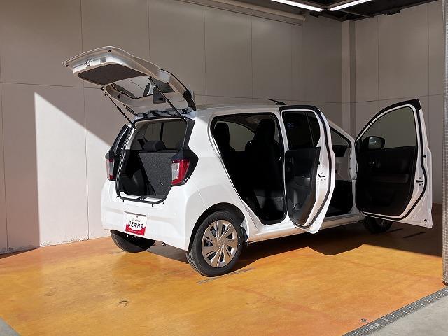 ミライースＸ　ＳＡIIIサポカーＳワイド適合　Ｂカメラ　ディスプレイオーディオ　エアコン　コーナーセンサー　オートハイビーム　アイドリングストップ　横滑り防止機能　誤発進抑制機能　電動格納ミラー　パワーウインドウ　キーレス（神奈川県）の中古車