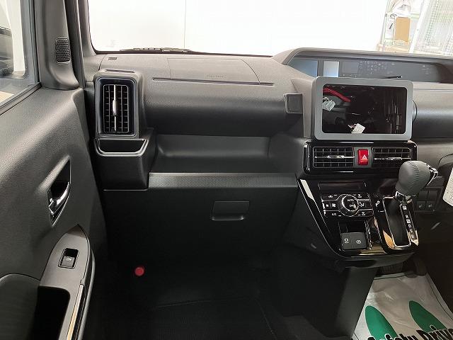 タントカスタムＲＳサポカーＳワイド適合　パノラマモニター対応　ミラクルオープンドア　両側オートスライドドア　電動パーキングブレーキ　ステアリングスイッチ　シートヒーター　オートエアコン　コーナーセンサー　キーフリー（神奈川県）の中古車