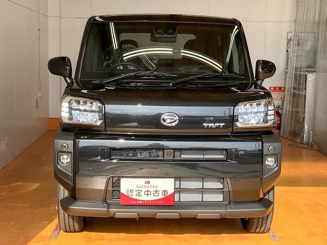 タフトＧサポカーＳワイド適合　スカイフィールトップ　電動パーキングブレーキ　全車速追従機能付ＡＣＣ　ステアリングスイッチ　シートヒーター　ＵＳＢ接続端子　Ｐスタート　コーナーセンサー　キーフリー（神奈川県）の中古車