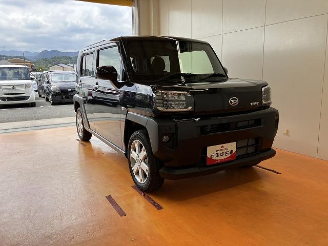 タフトＧサポカーＳワイド適合　スカイフィールトップ　電動パーキングブレーキ　全車速追従機能付ＡＣＣ　ステアリングスイッチ　シートヒーター　ＵＳＢ接続端子　Ｐスタート　コーナーセンサー　キーフリー（神奈川県）の中古車