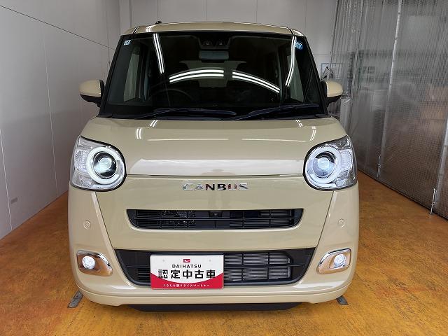 ムーヴキャンバスセオリーＧターボ　ドラレコ　ＥＴＣ　パノラマモニターサポカーＳワイド適合　パノラマモニター対応　Ｂカメラ　両側電動スライドドア　ＥＴＣ　電動パーキングブレーキ　シートヒーター　ステアリングスイッチ　全車速追従機能付ＡＣＣ　誤発進抑制装置　キーフリー（神奈川県）の中古車