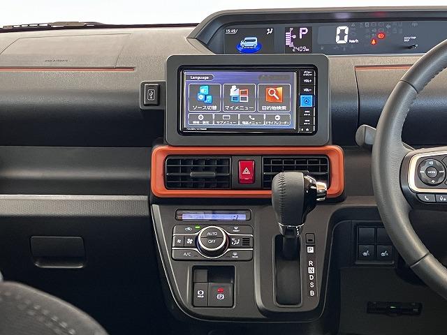 タントファンクロスターボ　ナビ　Ｂカメラ　シートヒーターサポカーＳワイド適合　ナビ　ドラレコ　Ｂカメラ　ステアリングスイッチ　ＵＳＢ入力端子　電動パーキングブレーキ　シートヒーター　ＥＴＣ　Ｐスタート　両側オートスライドドア　電動格納ミラー　キーフリー（神奈川県）の中古車