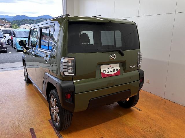 タフトGターボ Pスタート ACC シートヒーター キーフリーサポカーSワイド適合 パノラマモニター ステアリングスイッチ 全車速追従機能付ACC Pスタート 誤発進抑制装置 横滑り防止機能 シートヒーター USB接続端子端子 スカイフィールトップ キーフリー(神奈川県)の中古車